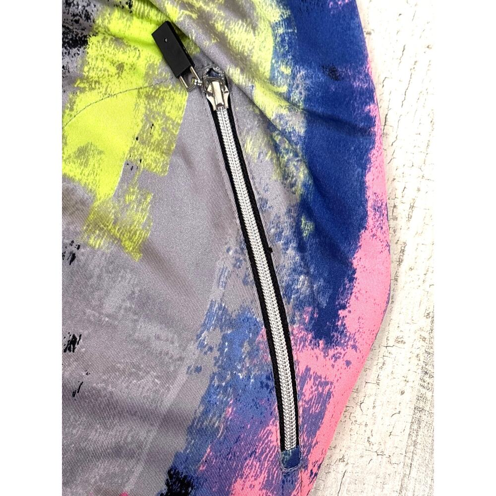 Jamie Sadock M Abstract Shift Dress Sleeveless Golf Resort Designer NEW - Picture 4 of 6